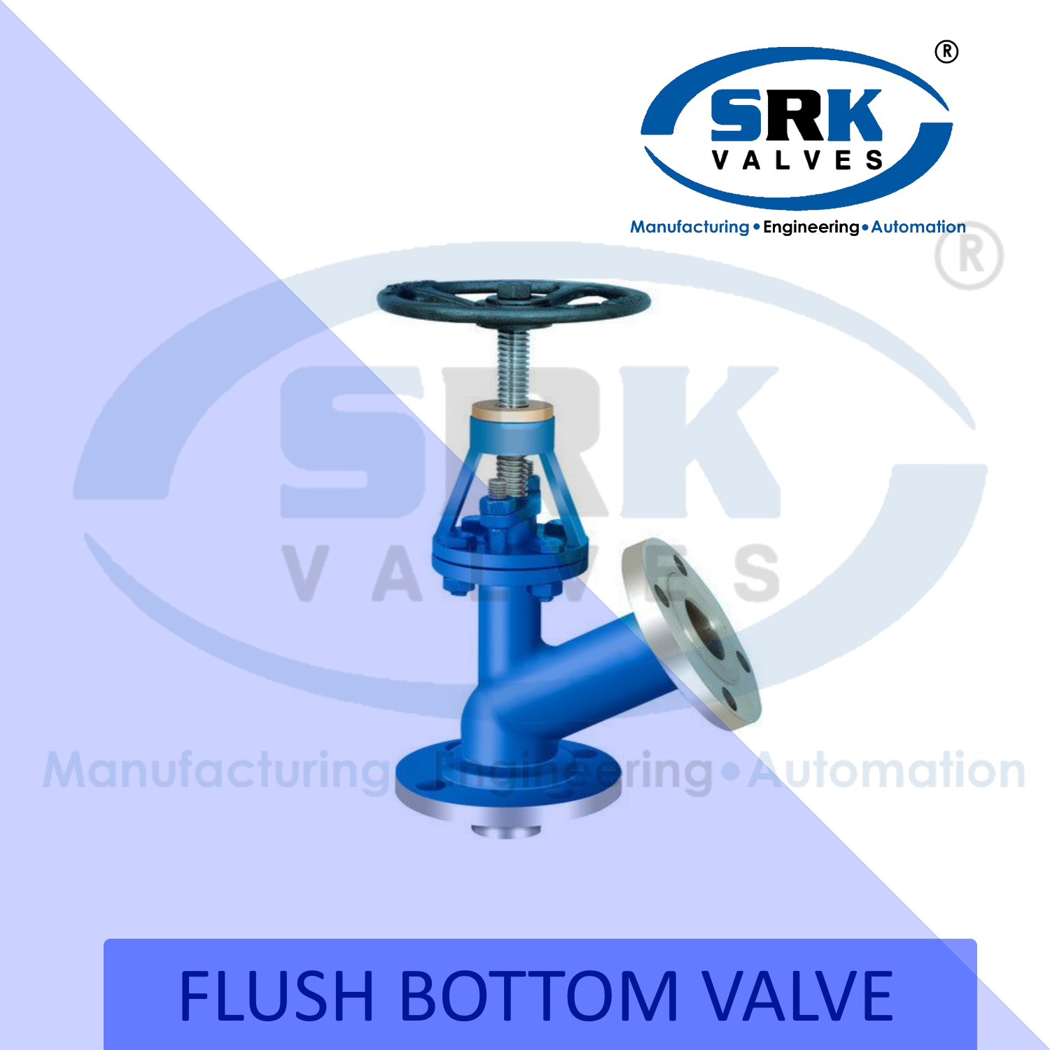 Flush bottom valve