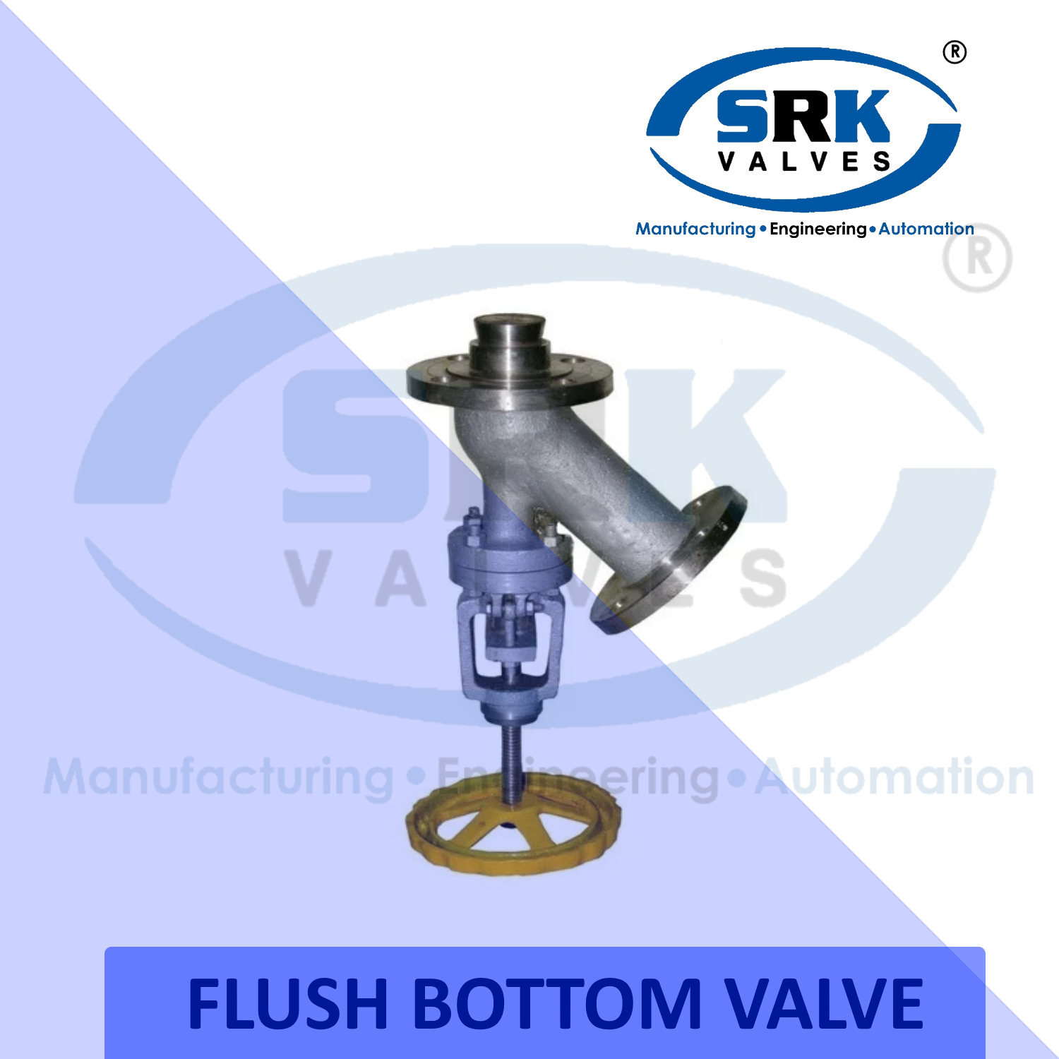 Flush bottom valve