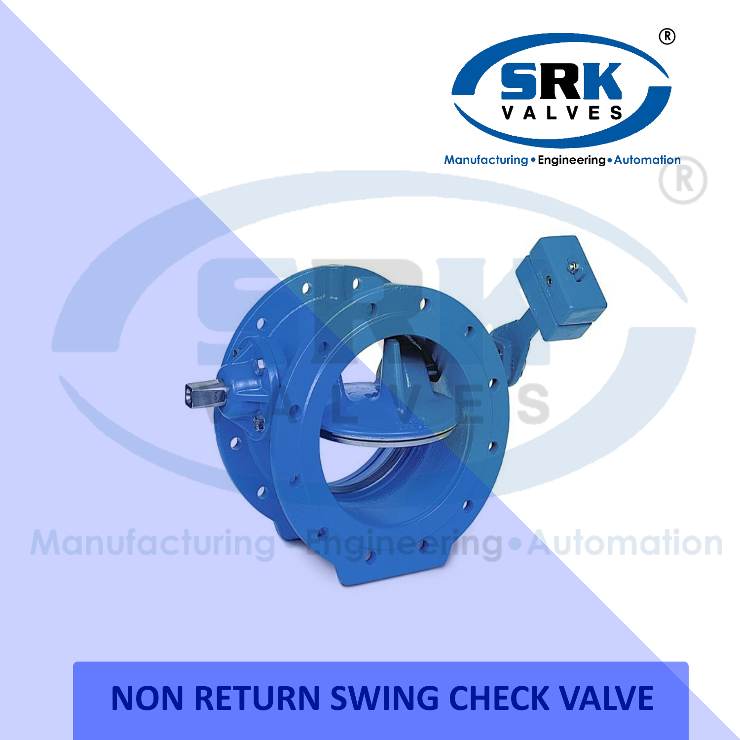 Non return swing check valve