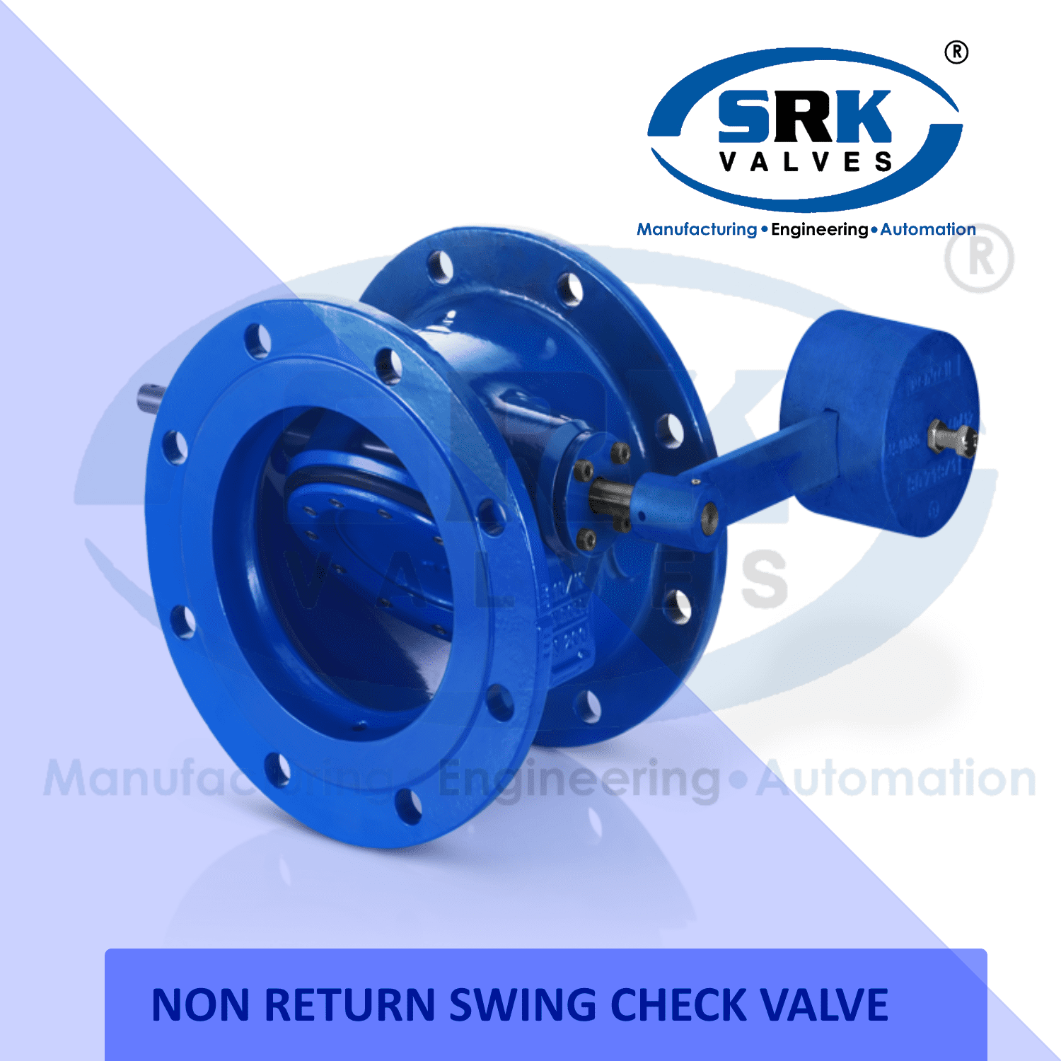 Non return swing check valve